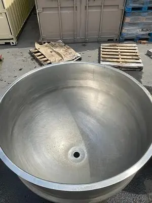 Kettle, 200 Gallon, 316 Stainless Steel, Jacketed, Lee Industries, #5991219
