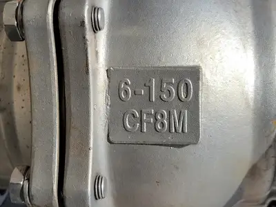 6" Class 150 Full Port Ball Valve Stainless Steel