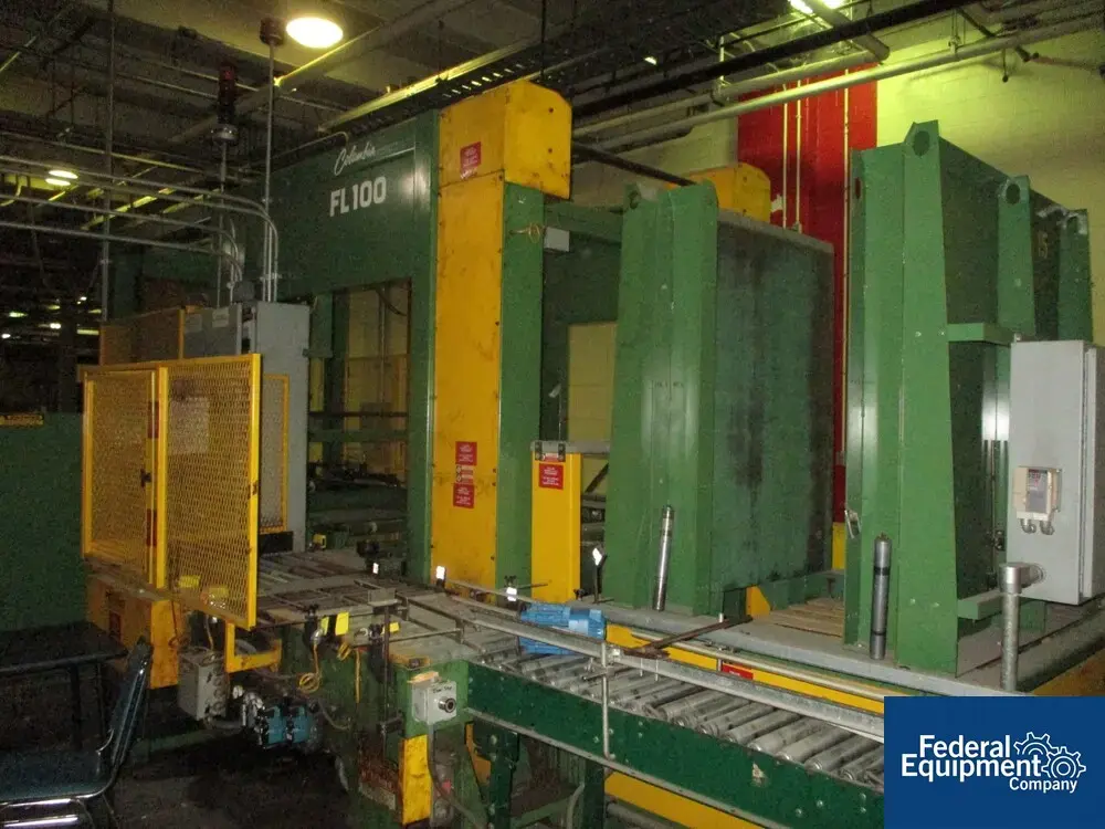 USED Columbia Columbia Palletizer, Model FL100-RR-TT