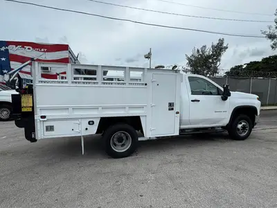 Used 2021 CHEVROLET SILVERADO 3500HD Service & Utility Trucks Florida US | Truck and Van Outlet #1509247
