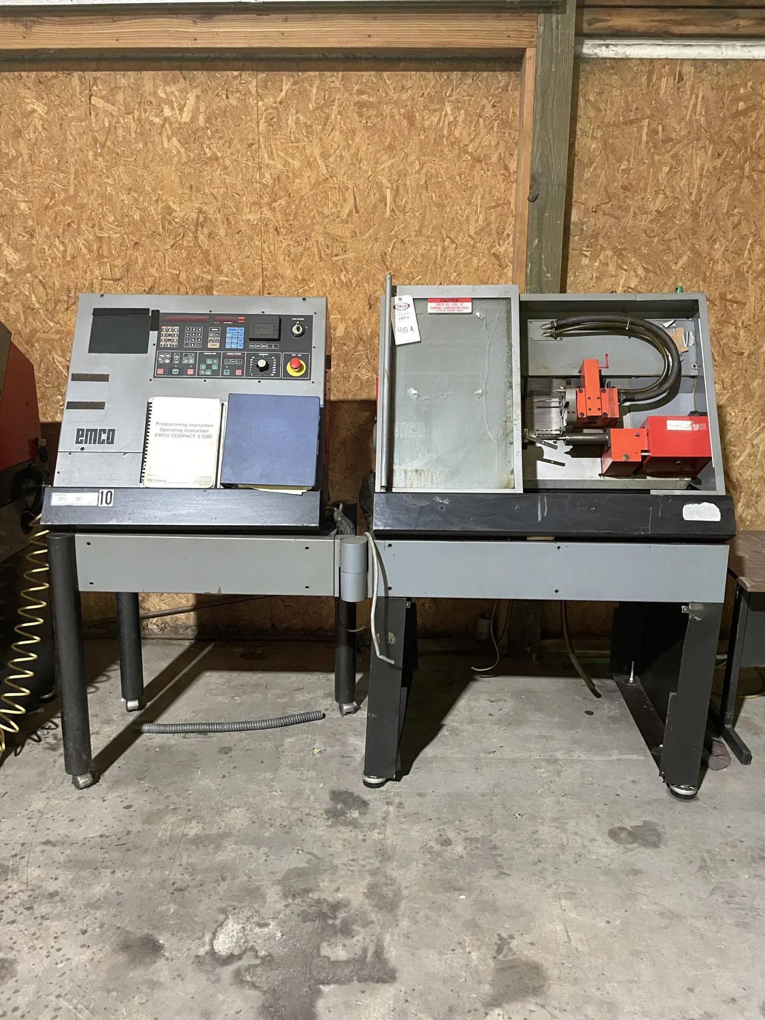 Emco Turn 120 CNC Lathe with Tronic T1 Control System