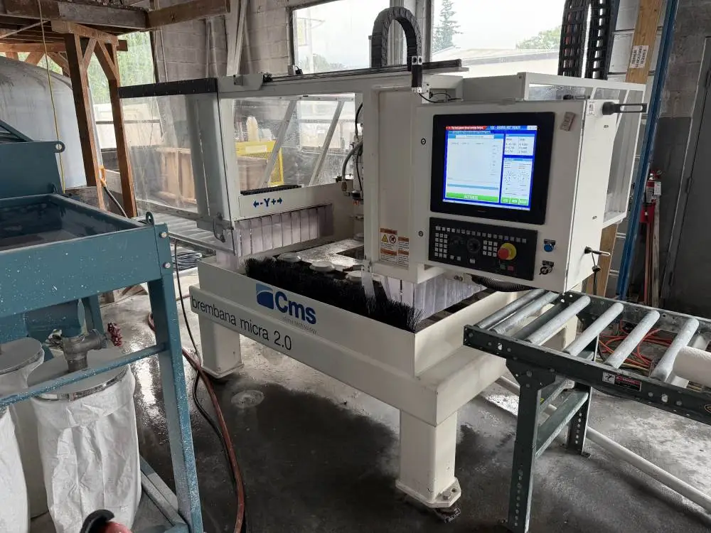 Used 2020 CMS MICRA Stone CNC Machining Centers Michigan US | All Used Stone Equipment #1568690