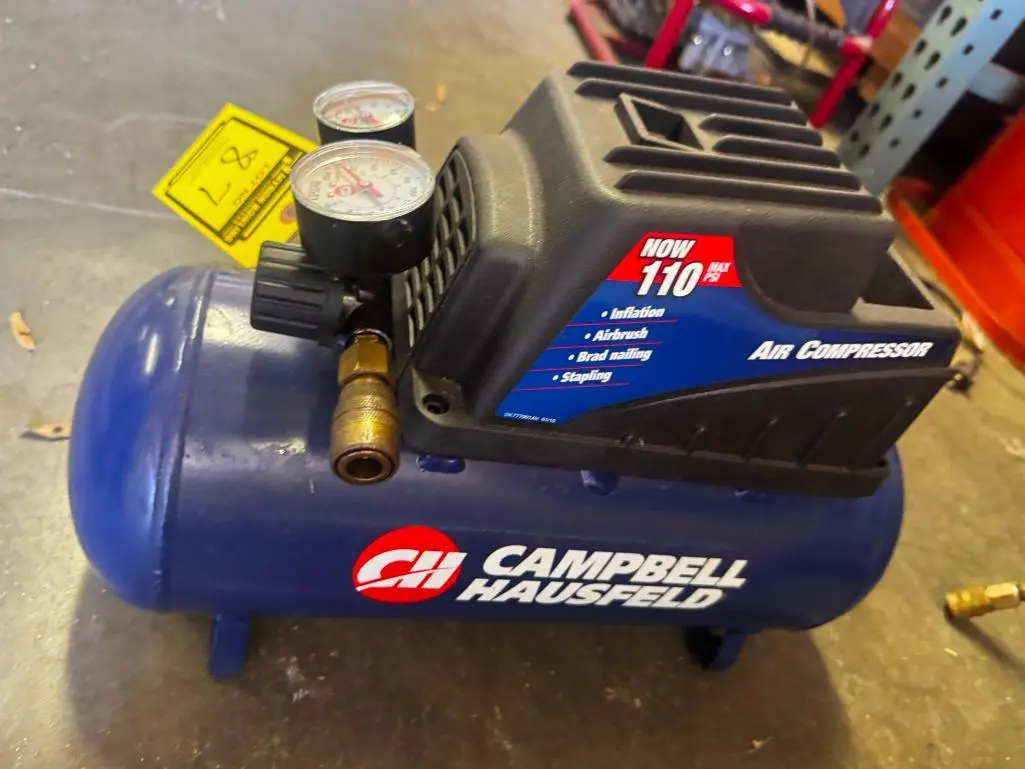 Used _UNKNOWN_ _UNKNOWN_ Air Compressors, Portable Ohio US | Myron Bowling Auctioneers Inc #1504243