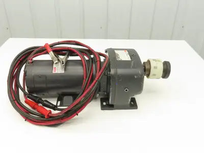 Dayton 4Z617B Gearbox 17.5:1 Speed Reducer 1/2Hp 99 RPM 12VDC 39A 454in/lbs