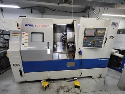 2004 DAEWOO PUMA 2500SY CNC Lathes | Toolquip, Inc. (4)