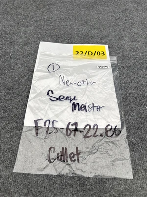 New | in-Stock Serge Meister F25-67-22.86 Collets California US | Davliegogo LLC #1707088