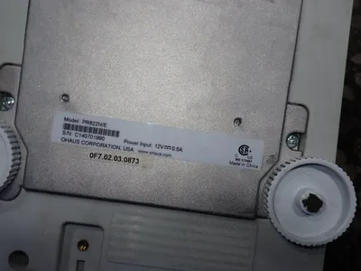 Used OHAUS CORPORATION PR822N/E Balances Ohio US | HGR 24 #927918