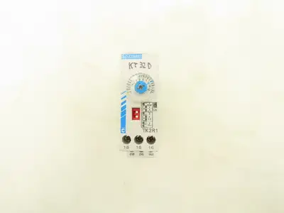 Crouzet TK2R1 Time Delay Relay 0.08-160s 240VAC 8A 24VDC Coil