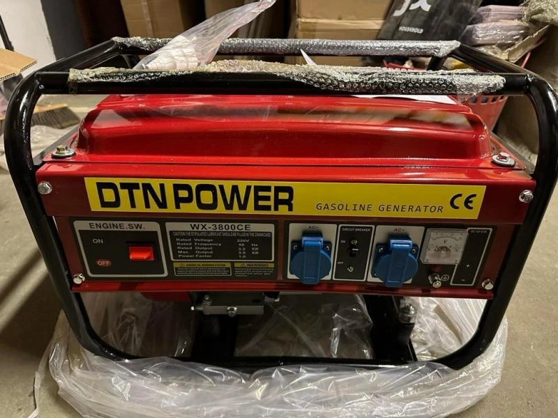 DTN POWER Gasoline Generator, ca. 50× brand new at stock, POA