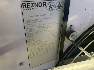 Used 2015 REZNOR UDAP250 Miscellaneous MRO Ohio US | HGR 24 #1309201