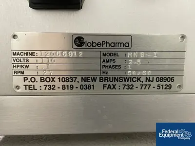 USED GlobePharma GlobePharma Mini Blend V-Blender