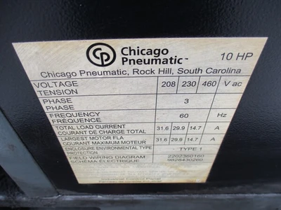 USED 2006 CHICAGO PNEUMATIC QRS-10