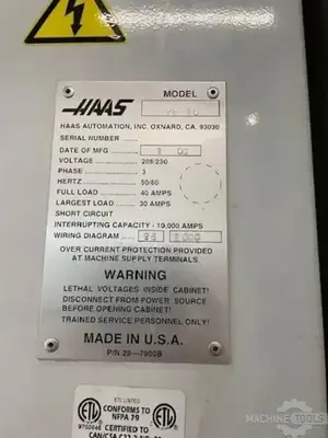 USED 2000 HAAS VF-10