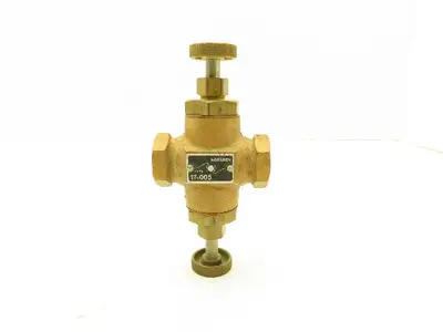 Norgren 17-005-005 Brass Valve 3/8" NPT Spring Adjustment