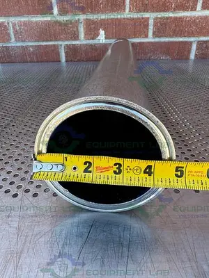 USED ALLEGHENY BRADFORD 6.2 LITER STAINLESS STEEL FILTER HOUSING 150 PSI