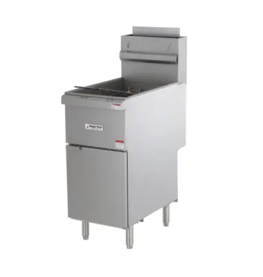 Magic Chef 35 QT. STAINLESS STEEL COMMERCIAL PROPANE GAS FRYER