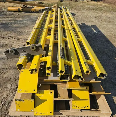 USED LODE RAIL LODE RAIL WORKSTATION CRANE