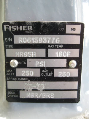 New | in-Stock Fisher Controls MR95H Misc Electrical & Power Parts New Hampshire US | Bitter End Trading #1452835