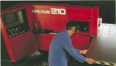 USED AMADA ARCADE 210 CNC