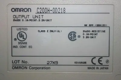 USED OMRON C200H-0D218