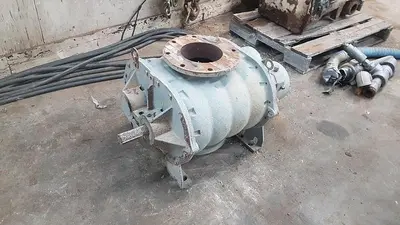 USED ROOTS DRESSER 615 U-RAI ROTARY POSITIVE VACUUM PUMP / BLOWER