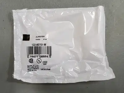 NEW LEVITON 80701-W