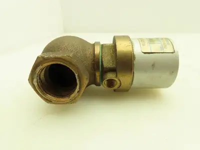 Valvaut Effepi Z200206 Pneumatic Air Controlled Globe Valve 3/4" NPT PTFE Bronze