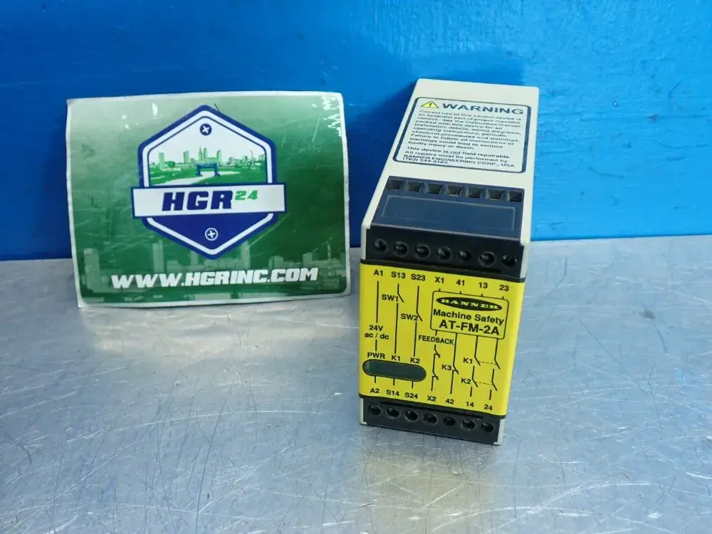 Used BANNER ATFM2A Relays & Switches | HGR 24 #739507