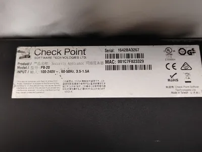 USED Check Point 5200 Pb-20
