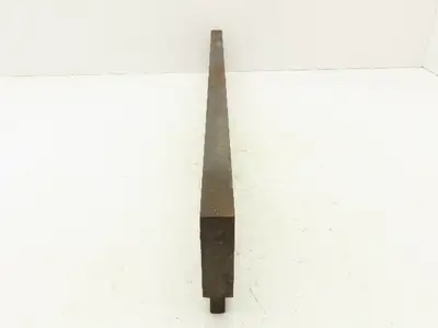 Press Brake Die Blank 28" Long 1" Wide 3-5/16" High 1/2" Tang