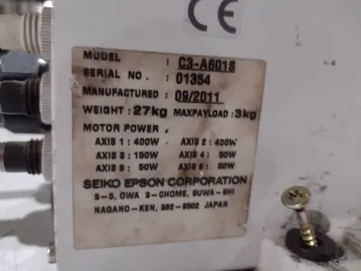 Used Epson C3 Robot Parts Michigan US | Maverick Industrial Sales #1401017