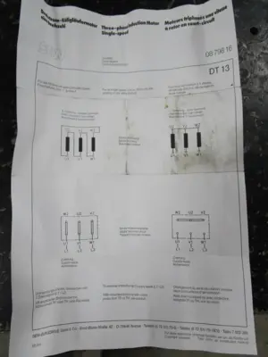 Unused IJ White Motor & Gearbox