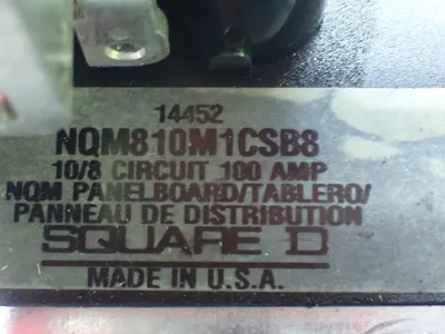Used SQUARE D NQM810M1CSB8 Electrical Panels Ohio US | HGR 24 #882981