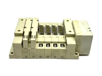 SS5V2-W10S0D-06B-N7 | SMC  Pneumatic Manifold Base - Used