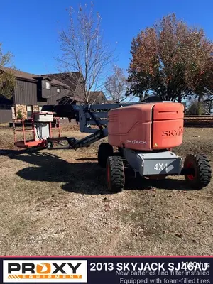 Used 2013 SKYJACK SJ46AJ Articulating Boom Lifts Oklahoma US | Proxy Equipment #1380969