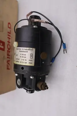 FAIRCHILD T-5700-4 ELECTRIC to PNEUMATIC TRANSDUCER *FREE SHIPPING* #2989CC