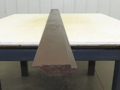 Press Brake Punch Die 75" Long 1/8" Round Over 10° V Offset 3-3/4" H