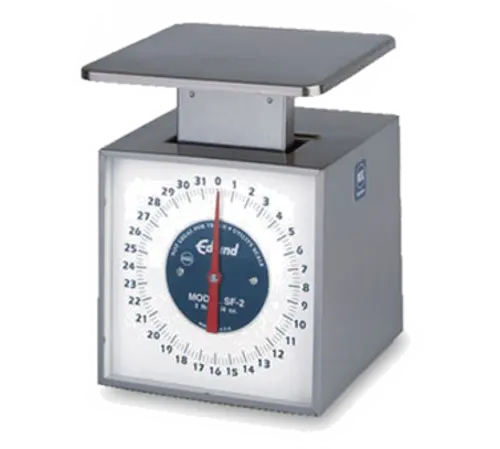 Edlund SF-2 Fixed Dial Vertical Face Scale, 32 oz x 1/4 oz Portion