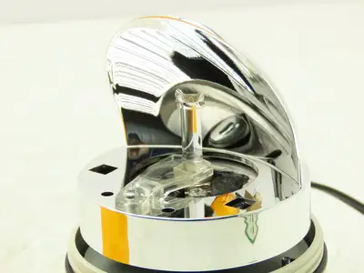 Schneider Electric XVR08B05 Harmony Rotating Beacon Light Orange 24V AC/DC