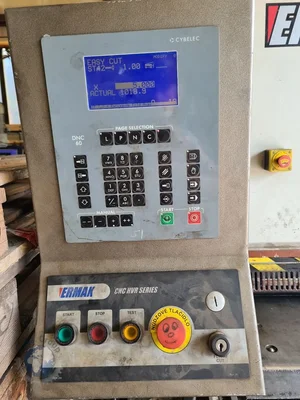 Used 2007 ERMAKSAN CNC HVR 3100 X 6 Power Squaring Shears (Inch) SK | F.M.T. Group s.r.o. #1253208