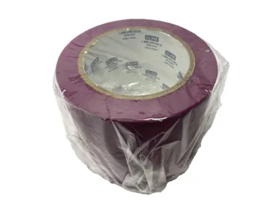 NEW ULINE INDUSTRIAL VINYL SAFETY TAPE PURPLE 4" X 36 YDS LOT OF 2