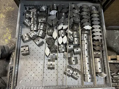 WARNER & SWASEY ASSORTED COLLET PADS / HOLDERS : STOCK #23547