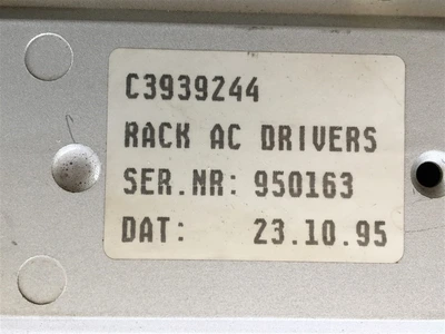 USED BALDOR C3939244 ( L307.01 ), CONSISTING OF 2 PARTS:-RACK