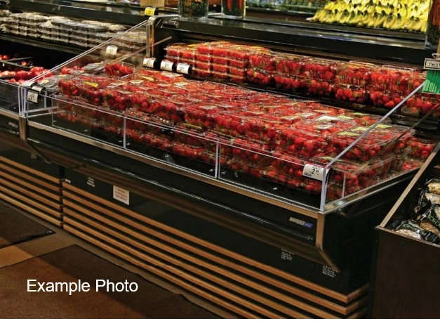 1-0539 Barker HSC 6’ Single Deck Self Contained Refrigerated Cooler