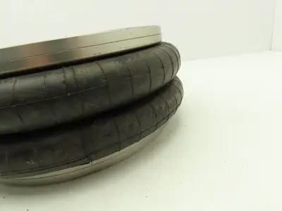 Firestone 22C Airide Airbag Double Convoluted Air Spring 12"OD 10.5" SS Plate