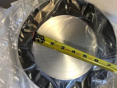 LAM RESEARCH 715-031752-206-0140 CAP, LOWER ELECTRODE 6''