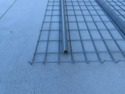 Pallet Rack Racking Shelf  Wire Deck Decking Mesh 4' 48" x46" Waterfall 2500 LB