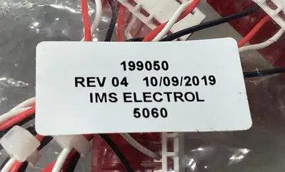 IMS ELECTROL 199050 Rev. 04 5060 (set of 3) 5D-34