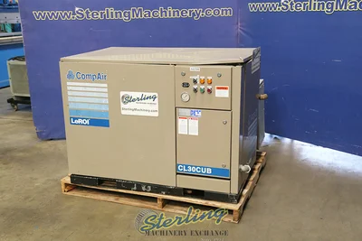 Used LEROI CL30 Rotary Screw & Sliding Vane Air Compressors California US | Sterling Machinery Exchange #1467590