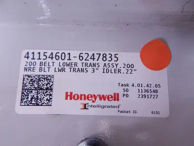 New | in-Stock HONEYWELL 41154601-6247835 200 Conveyors Texas US | Aucto #1307132